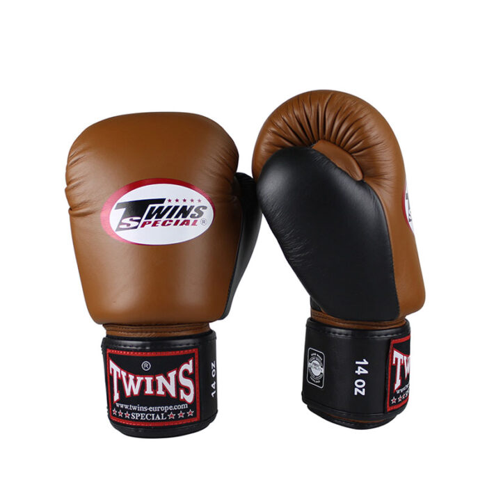 Twins - BGVL3-2T Retro zwarte bokshandschoenen