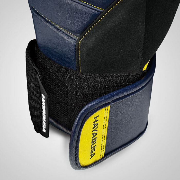 Hayabusa - T3 blauw gele bokshandschoenen - Image 2