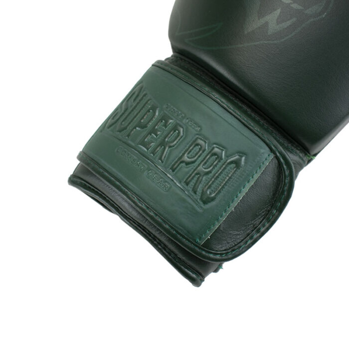 Super Pro - Legend groen leren kickbokshandschoenen - Image 4