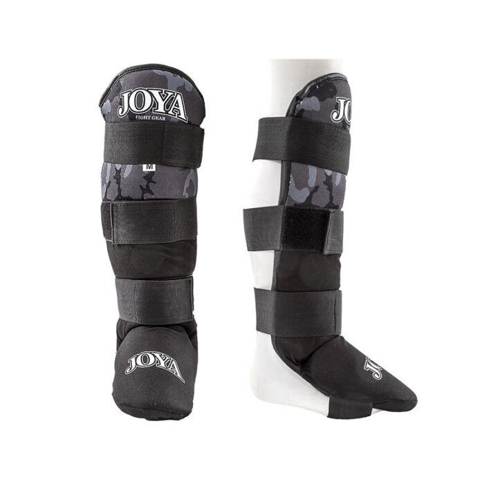 Joya - Camo zwart kinder kickboks scheenbeschermers - Image 2