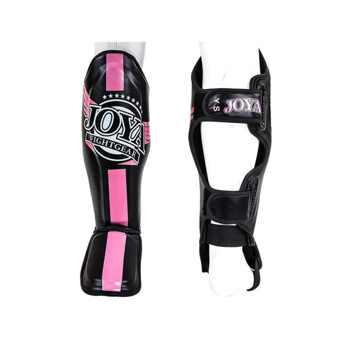 Joya - Originals zwart roze kinder kickboks scheenbeschermers - Image 3