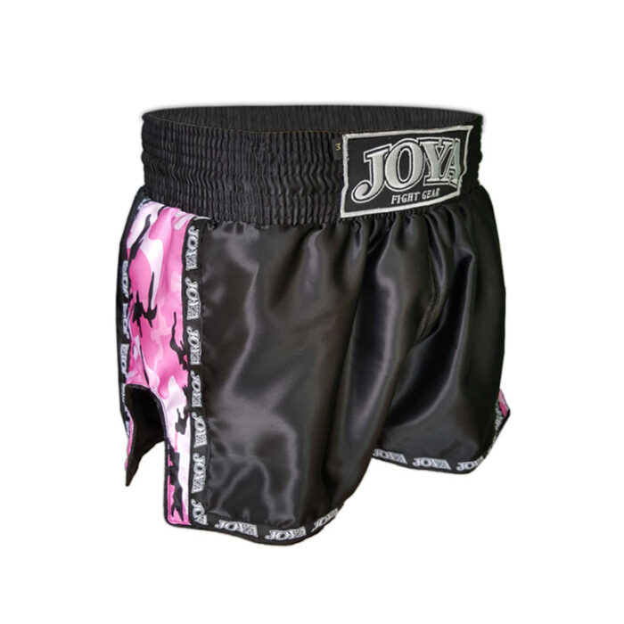 Joya - Camo roze kinder kickboksbroekje