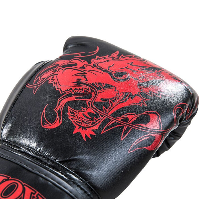 Joya - Rode Draak kinder kickbokshandschoenen - Image 4