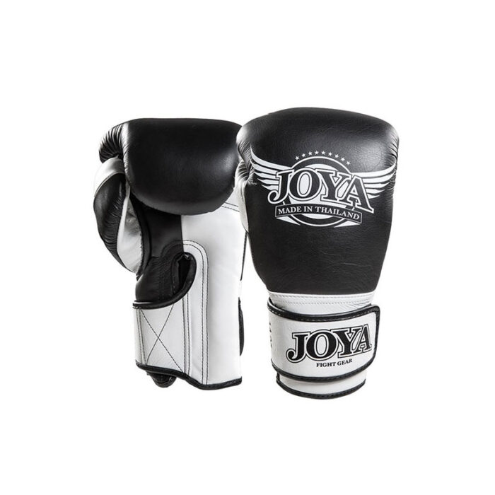 Joya - Bangkok zwart wit leren bokshandschoenen