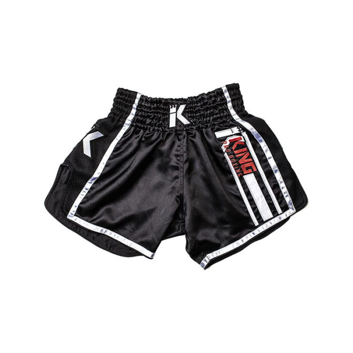 King Pro - KPB zwart wit kickboksbroekje