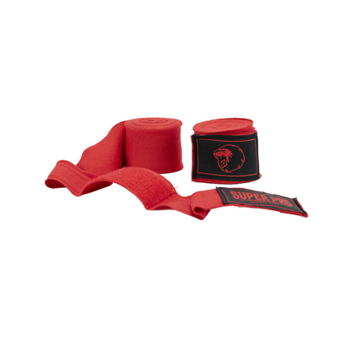 Super Pro - Wrap rode boksbandage - Image 2