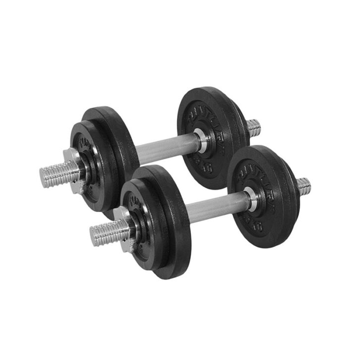 Tunturi - Dubbele halterset 2x10kg