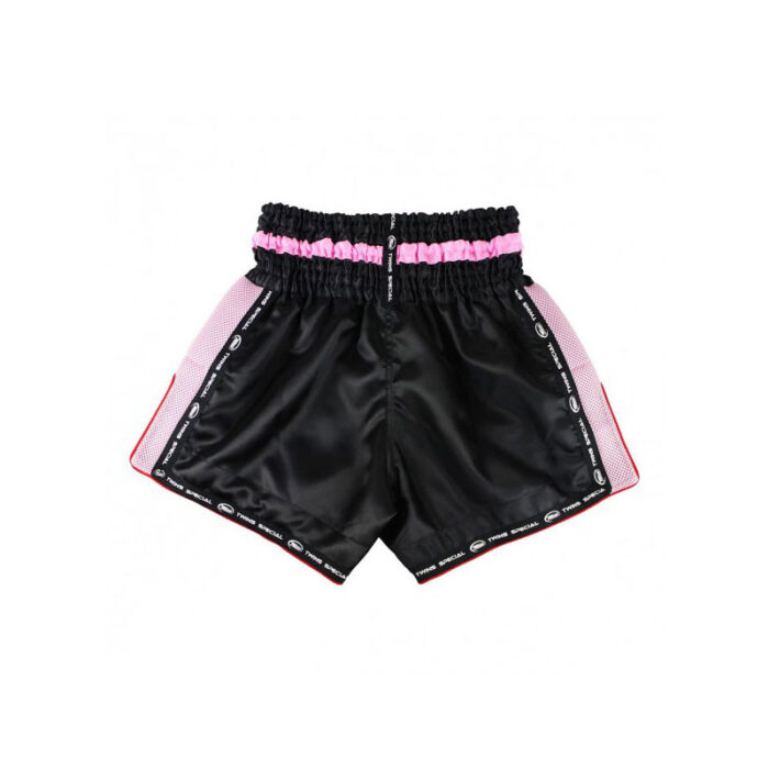 Twins - Muay Thai roze satijnen kickboksbroekje - Image 2