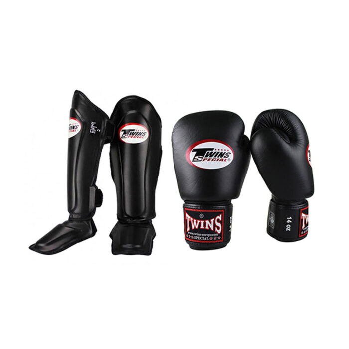Twins - Pro zwarte kickboksset