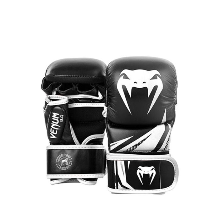 Venum - Sparring zwart witte MMA handschoenen
