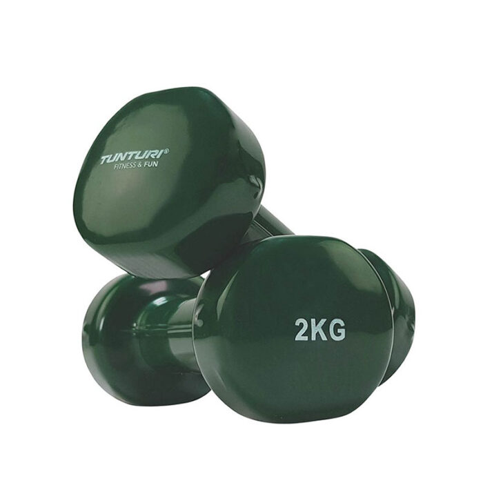 Tunturi - Vinyl dumbells 2kg