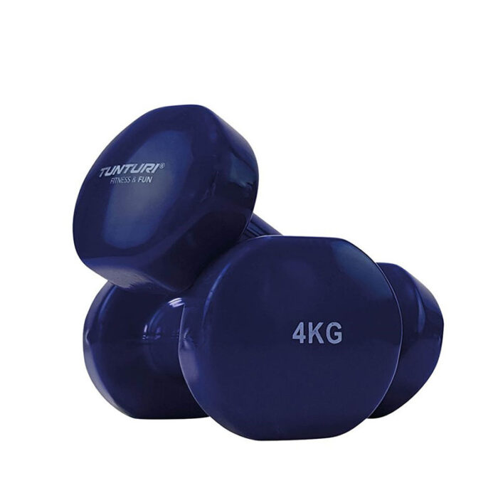 Tunturi - Vinyl dumbells 4kg