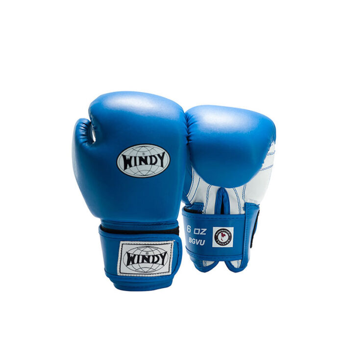 Windy - Classic blauwe kinder bokshandschoenen