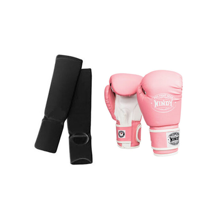 Windy - Classic roze kinder kickboks set