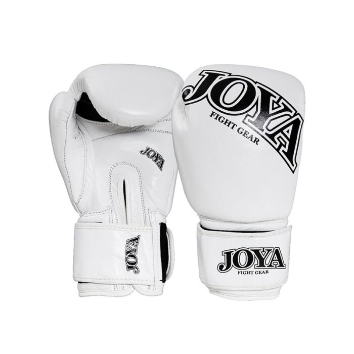 Joya - Thai wit leren bokshandschoenen