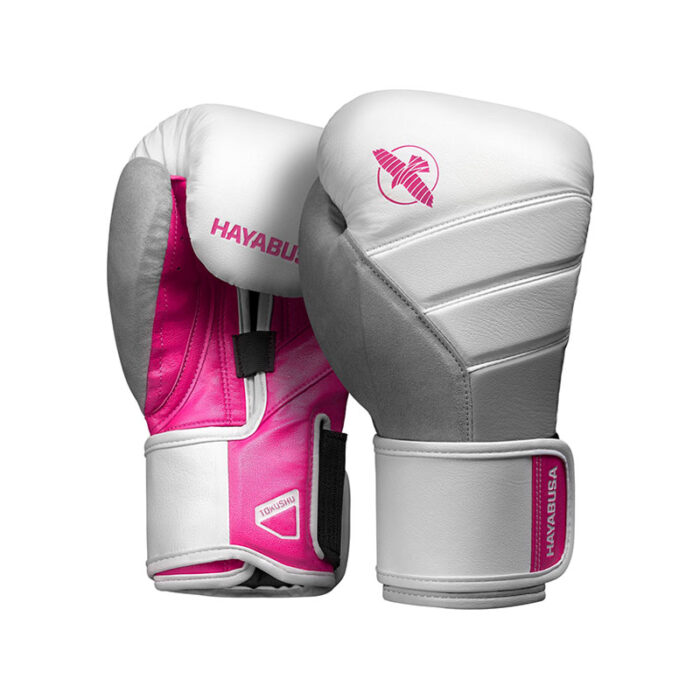 Hayabusa - T3 wit roze bokshandschoenen