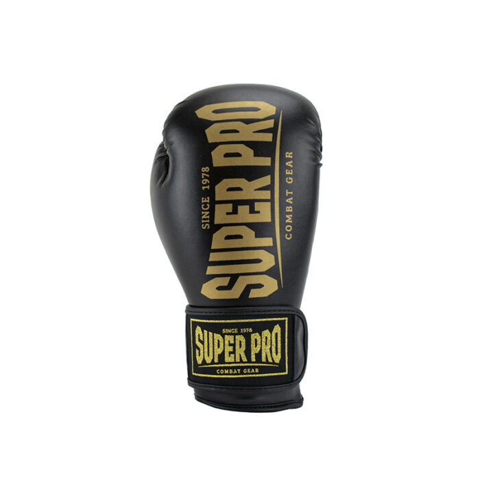 Super Pro - Champ zwart gouden kickbokshandschoenen - Image 2