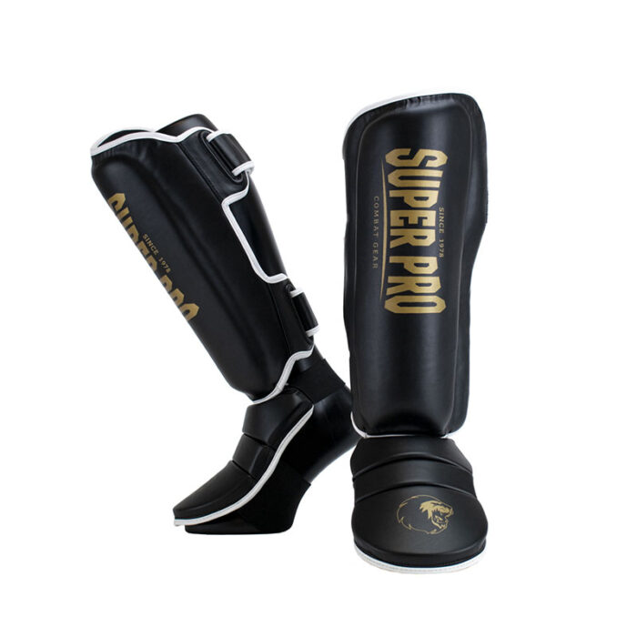 Super Pro - Protector zwart gouden scheenbeschermers - Image 2