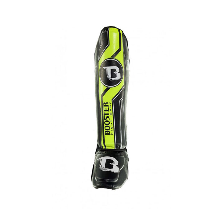 Booster - V9 Neon zwarte scheenbeschermers