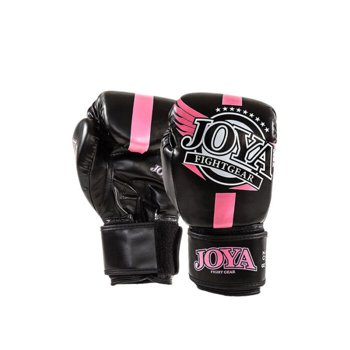 Joya - Originals kinder zwart roze kickbokshandschoenen