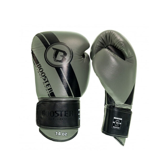 Booster - V3 grijs zwarte bokshandschoenen