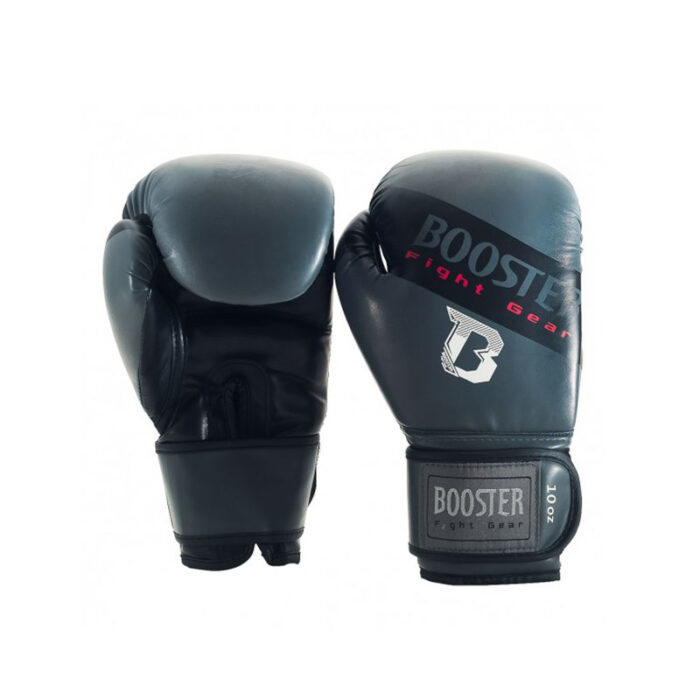 Booster - Sparring BL zwart grijze bokshandschoenen