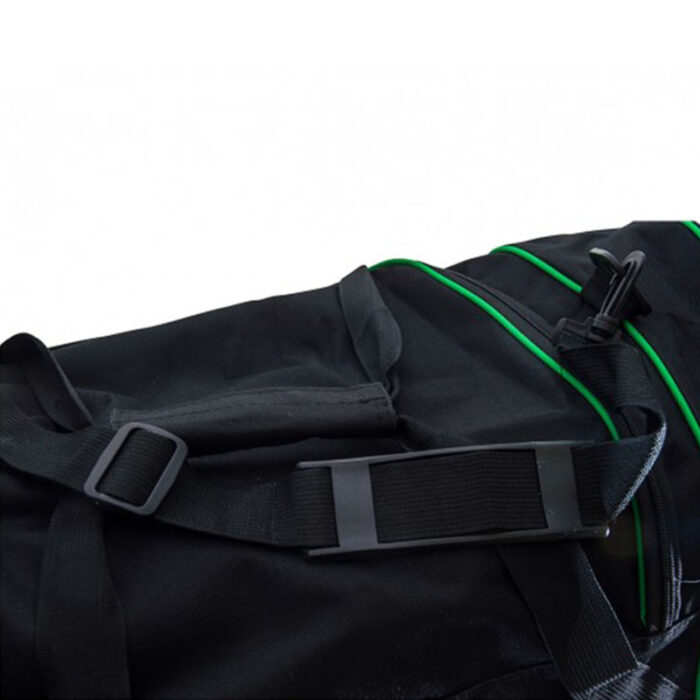 Booster - Duffelbag Zwart Groene sporttas - Image 2