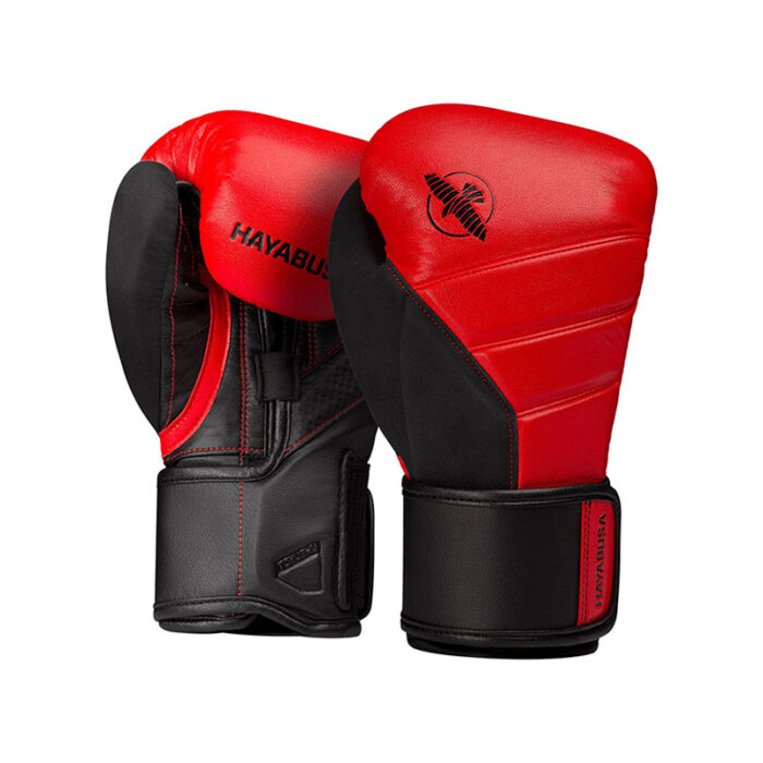 Hayabusa - T3 zwart rode bokshandschoenen