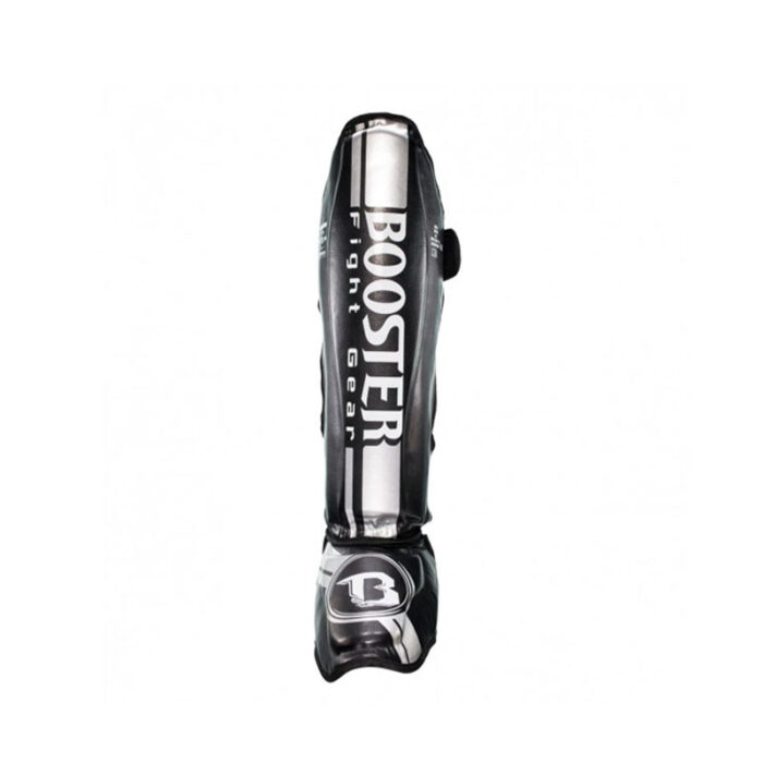 Booster - V3 zwart zilvere scheenbeschermers