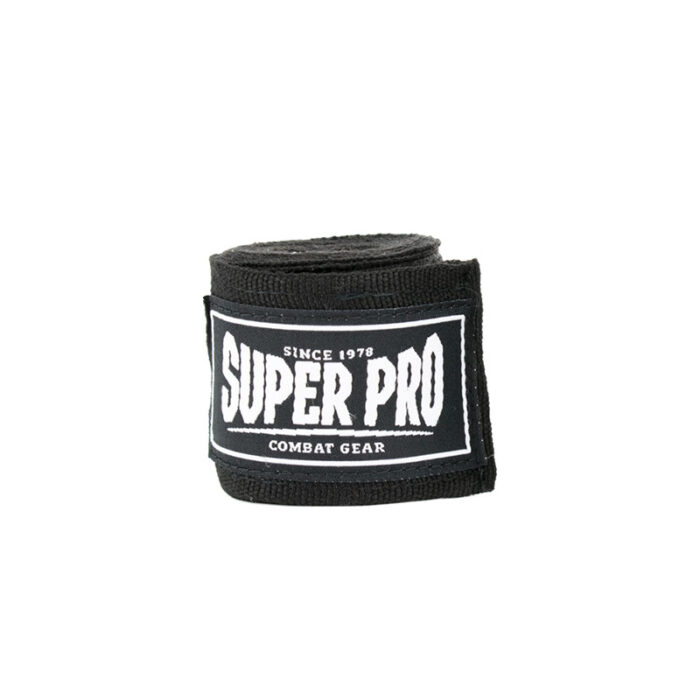 Super Pro - Wrap zwarte boksbandage