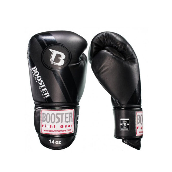 Booster - V3 zwarte bokshandschoenen