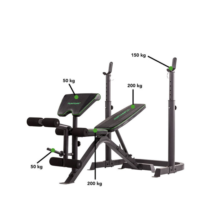 Tunturi - WB50 Pro Fitness halterbank - Image 2
