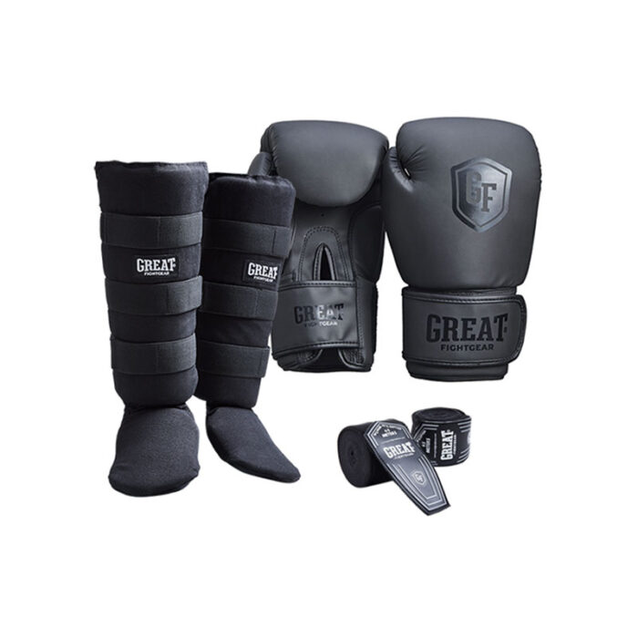 Great - Basics zwarte kickboksset