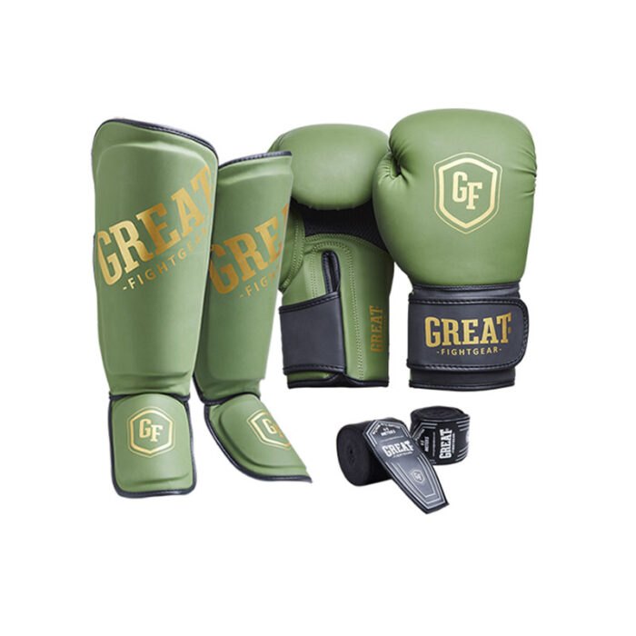 Great - Intermediate groene kickboksset