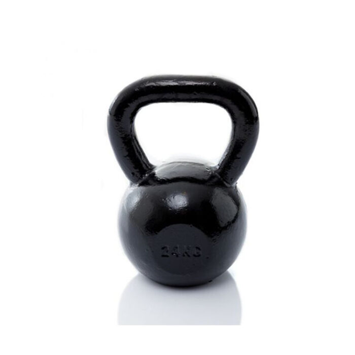 Muscle Power - Classic gietijzeren kettlebell 24kg