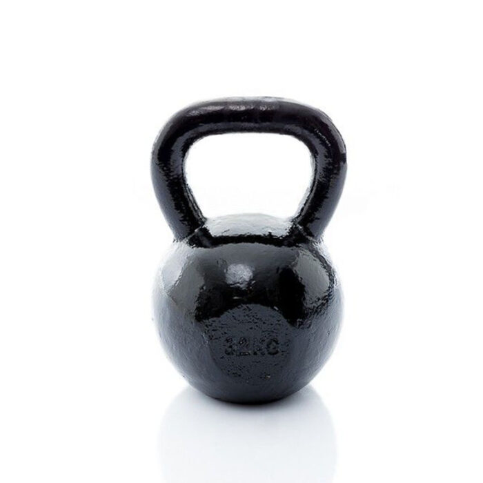 Muscle Power - Classic gietijzeren kettlebell 32kg
