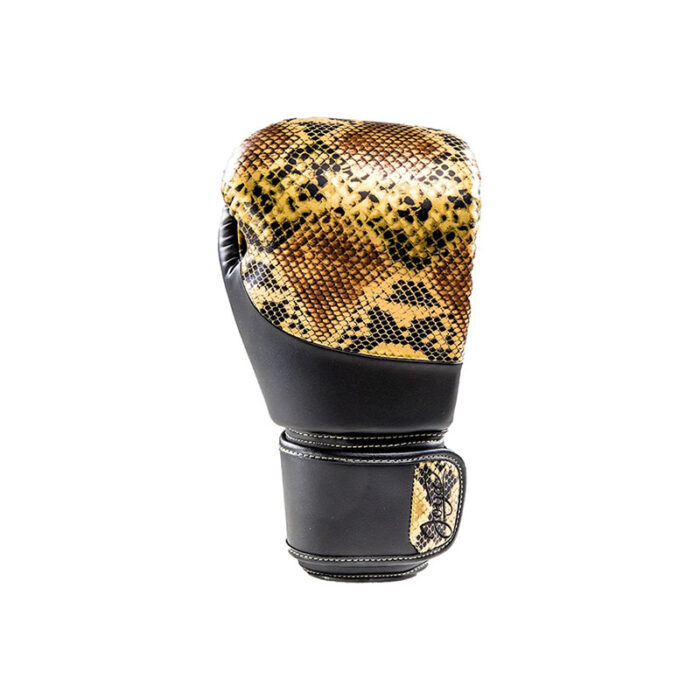 Joya - Snake goud zwarte kickbokshandschoenen - Image 3