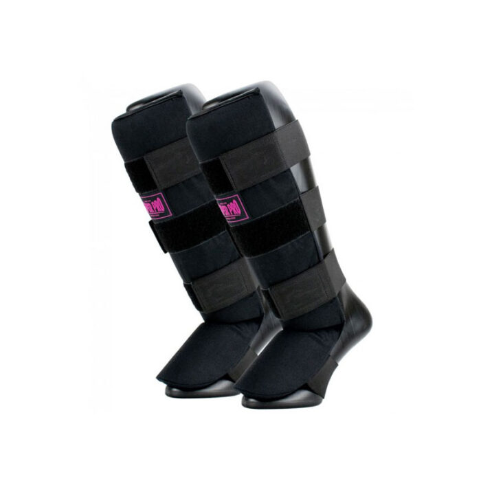 Super Pro - Savior zwart roze kickboks scheenbeschermers - Image 4