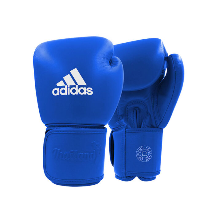 Adidas - TP200 Muay Thai blauwe kickboks handschoenen
