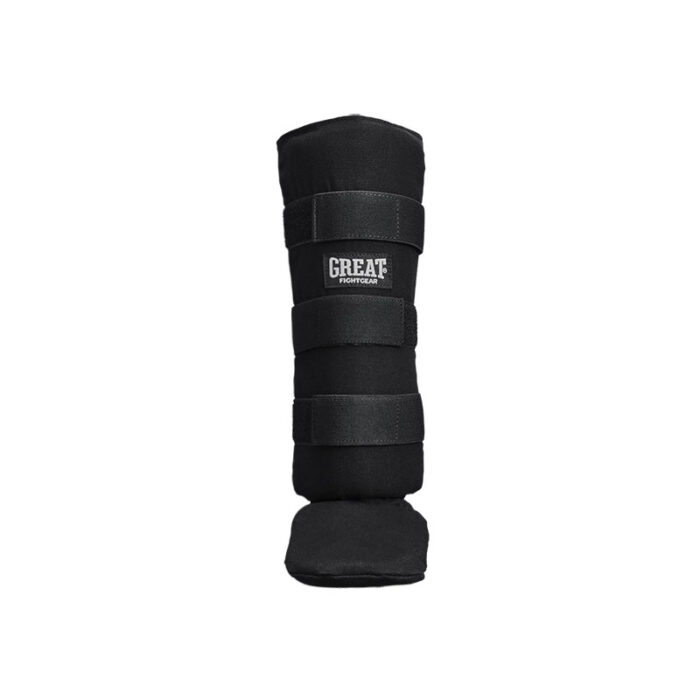 Great - Basics zwarte kickboks scheenbeschermers - Image 2