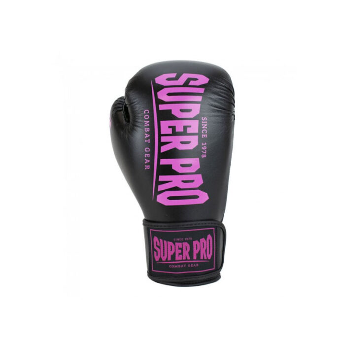 Super Pro - Champ zwart roze kickbokshandschoenen - Image 2