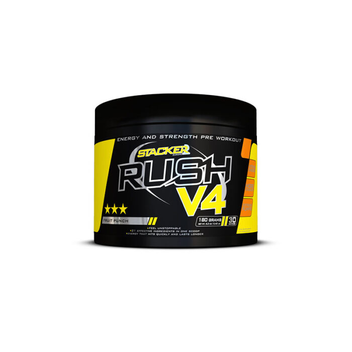 Stacker - Rush V4 Pre-workout 180gram