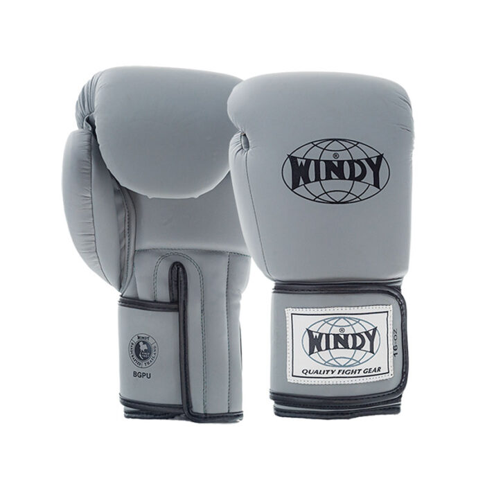 Windy - Proline mat grijze kickbokshandschoenen