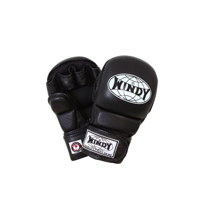Windy - Classic zwarte MMA handschoenen