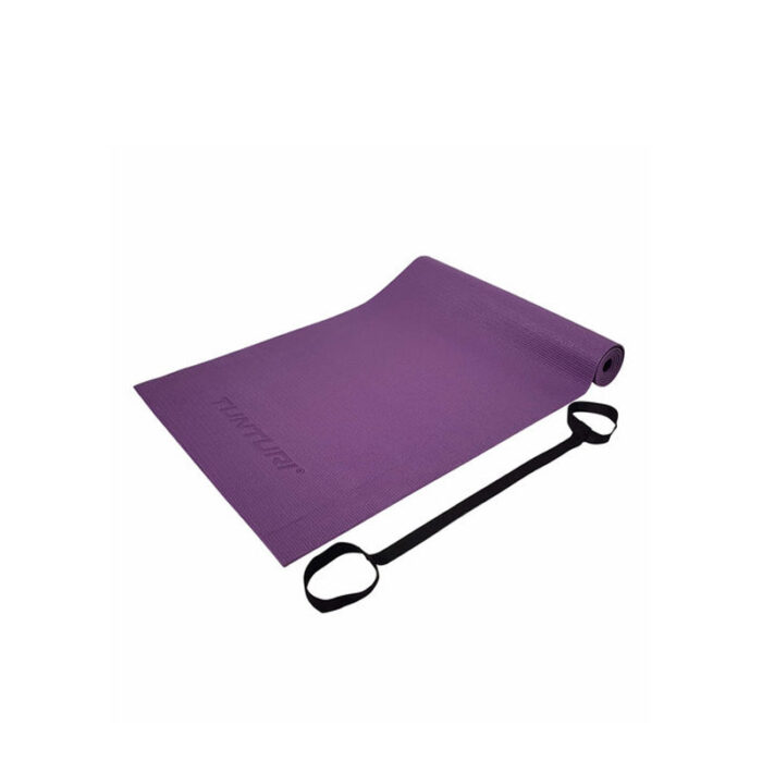 Tunturi - Yogamat PVC paars - 4mm