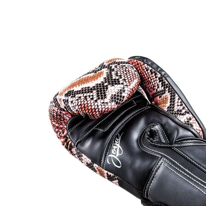 Joya - Snake roze zwarte kickbokshandschoenen - Image 4