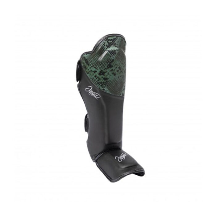 Joya - Snake zwart groene scheenbeschermers - Image 2