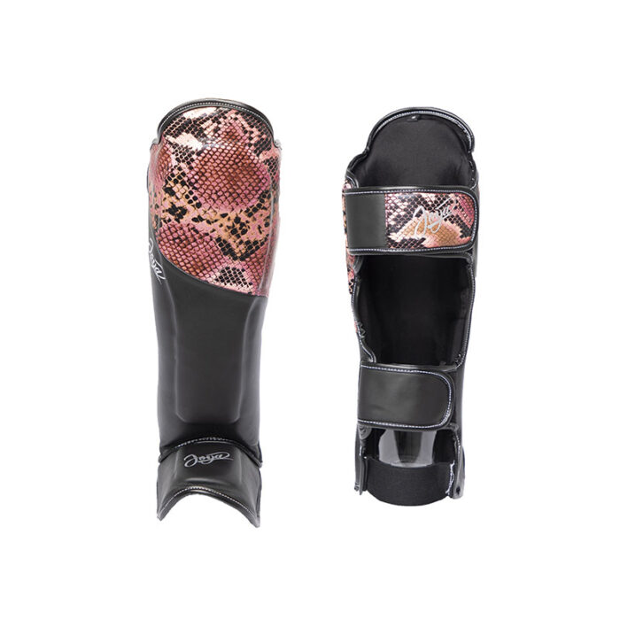 Joya - Snake zwart roze scheenbeschermers - Image 4