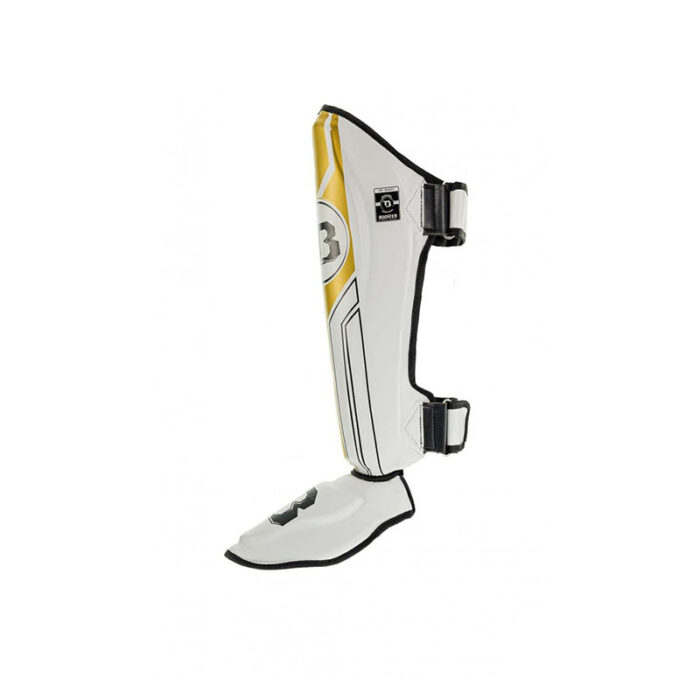 Booster - V9 wit gouden scheenbeschermers - Image 2