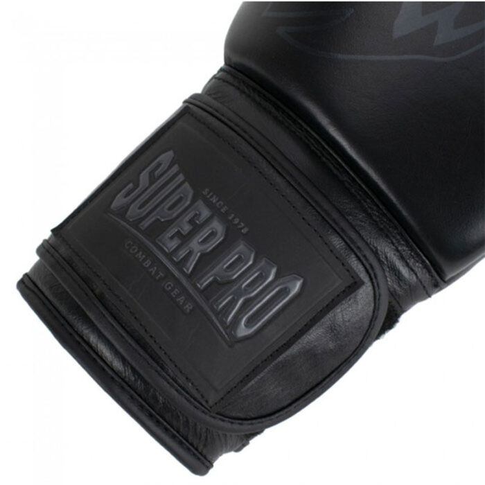 Super Pro - Legend zwart leren kickbokshandschoenen - Image 4